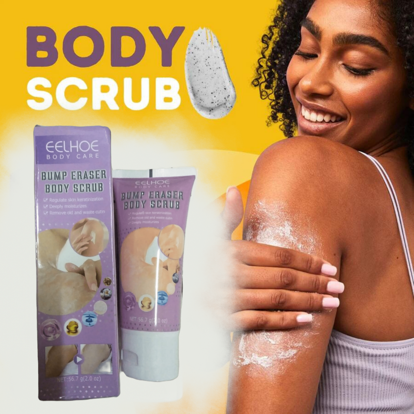 Glow From Head to Toe with Our Beauty Body Scrub!