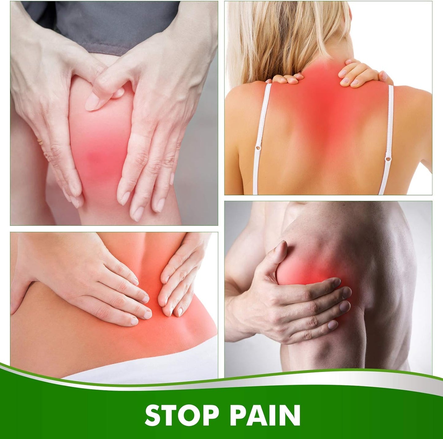 Neck, Knee & Back Pain Relief Patches