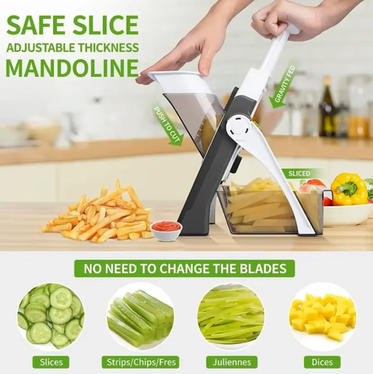 Household kitchen multi-function vegetable cutter slicing